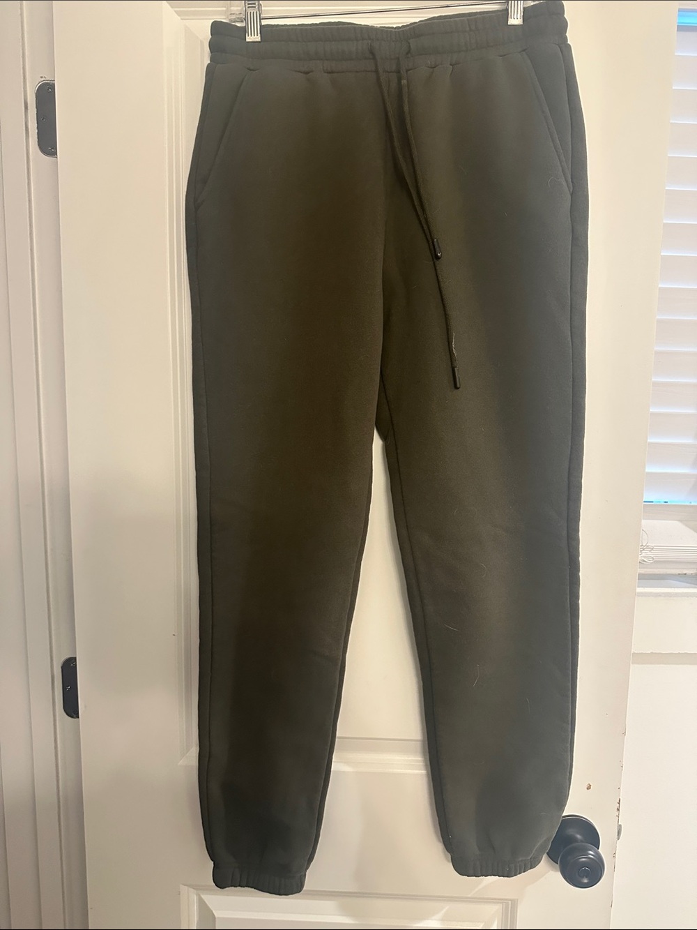 Olive Green Women's Jogger Sweatpants - Casual Track Pants